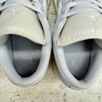 1026JD32 - JORDAN 1 LOW COCONUT MILK NEUTRAL GREY FB - 44.5