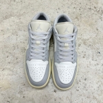 1026JD32 - JORDAN 1 LOW COCONUT MILK NEUTRAL GREY FB - 44.5
