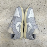 1026JD32 - JORDAN 1 LOW COCONUT MILK NEUTRAL GREY FB - 44.5