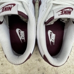 1026DU15 - NIKE DUNK LOW WHITE NIGHT MAROON FB - 42.5