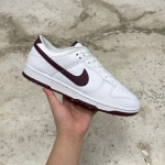 1026DU15 - NIKE DUNK LOW WHITE NIGHT MAROON FB - 42.5