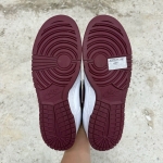 1026DU15 - NIKE DUNK LOW WHITE NIGHT MAROON FB - 42.5