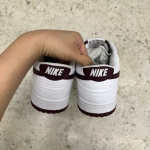 1026DU15 - NIKE DUNK LOW WHITE NIGHT MAROON FB - 42.5