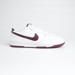1026DU15 - NIKE DUNK LOW WHITE NIGHT MAROON FB - 42.5