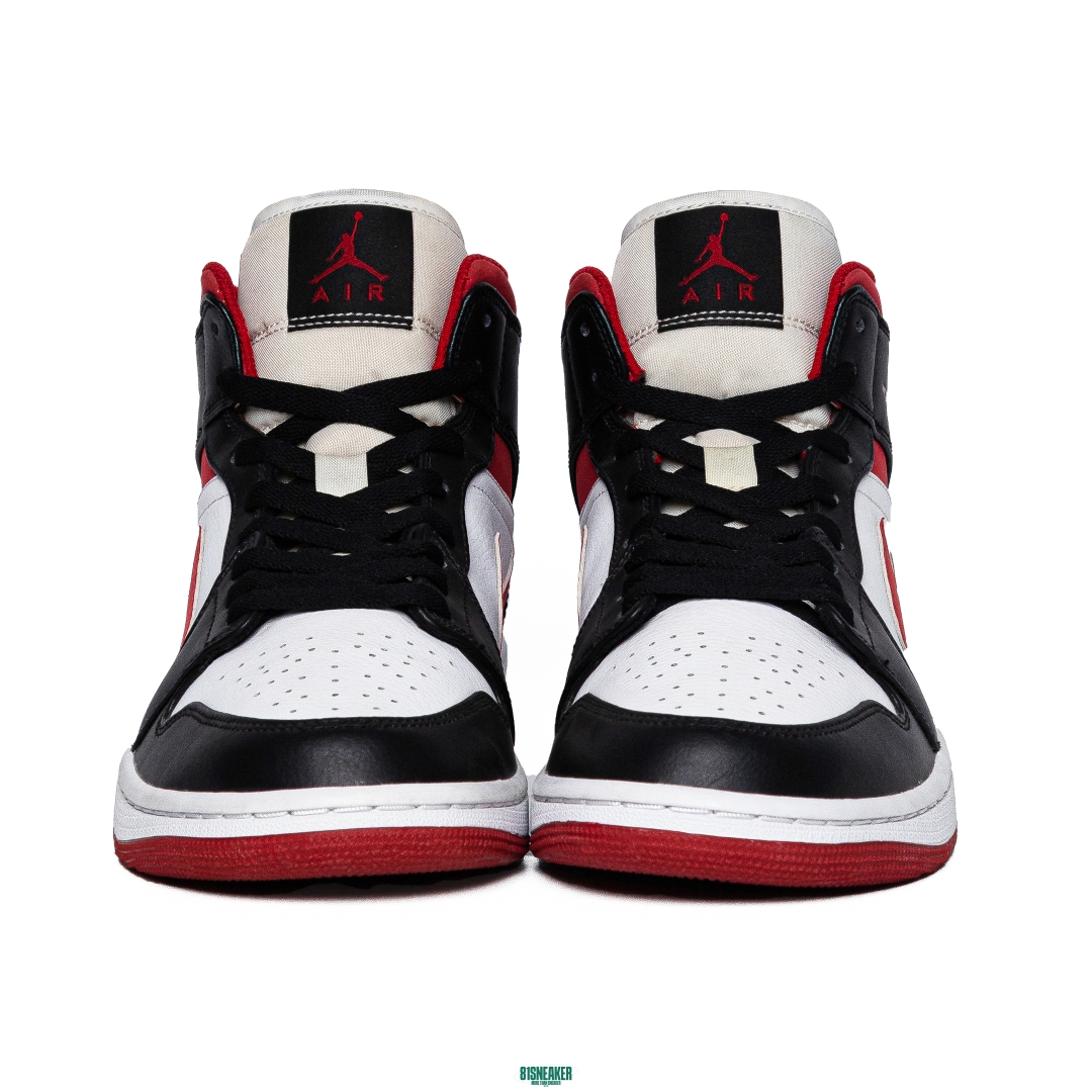 Nike Air Jordan 1 Mid Metallic Red 554724-122