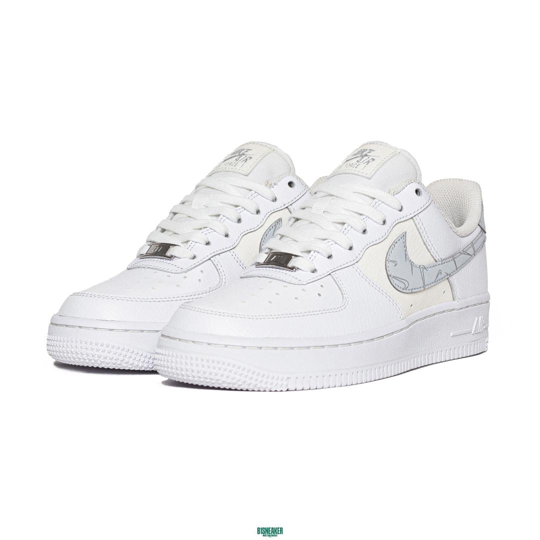 Nike Air Force 1 White Metallic Silver DV2237-100