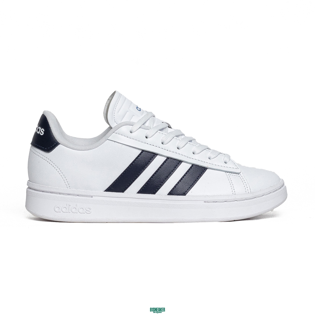 Adidas Grand Court Alpha White Navy - IF8081