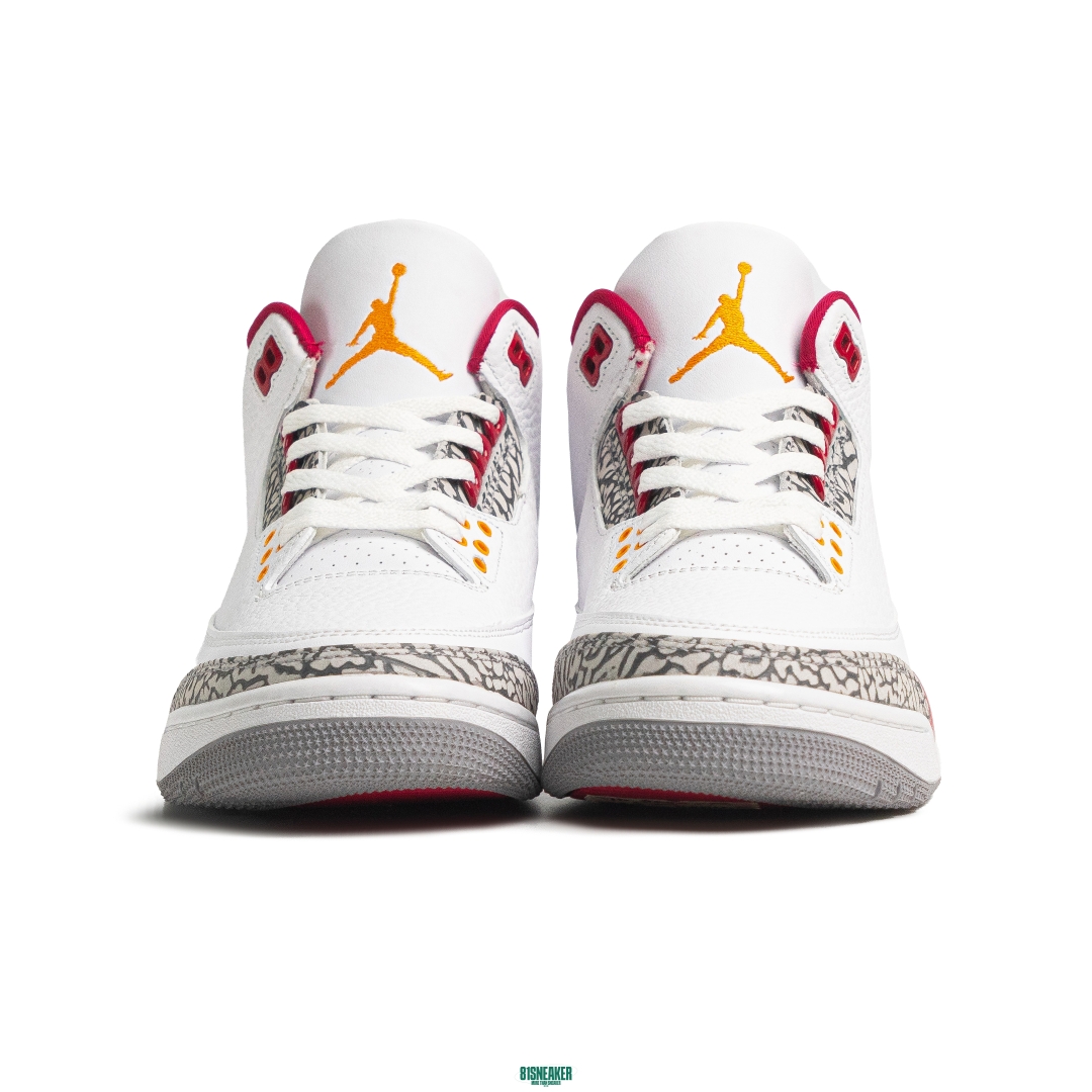 Nike Air Jordan 3 Retro Cardinal Red - 398614-126