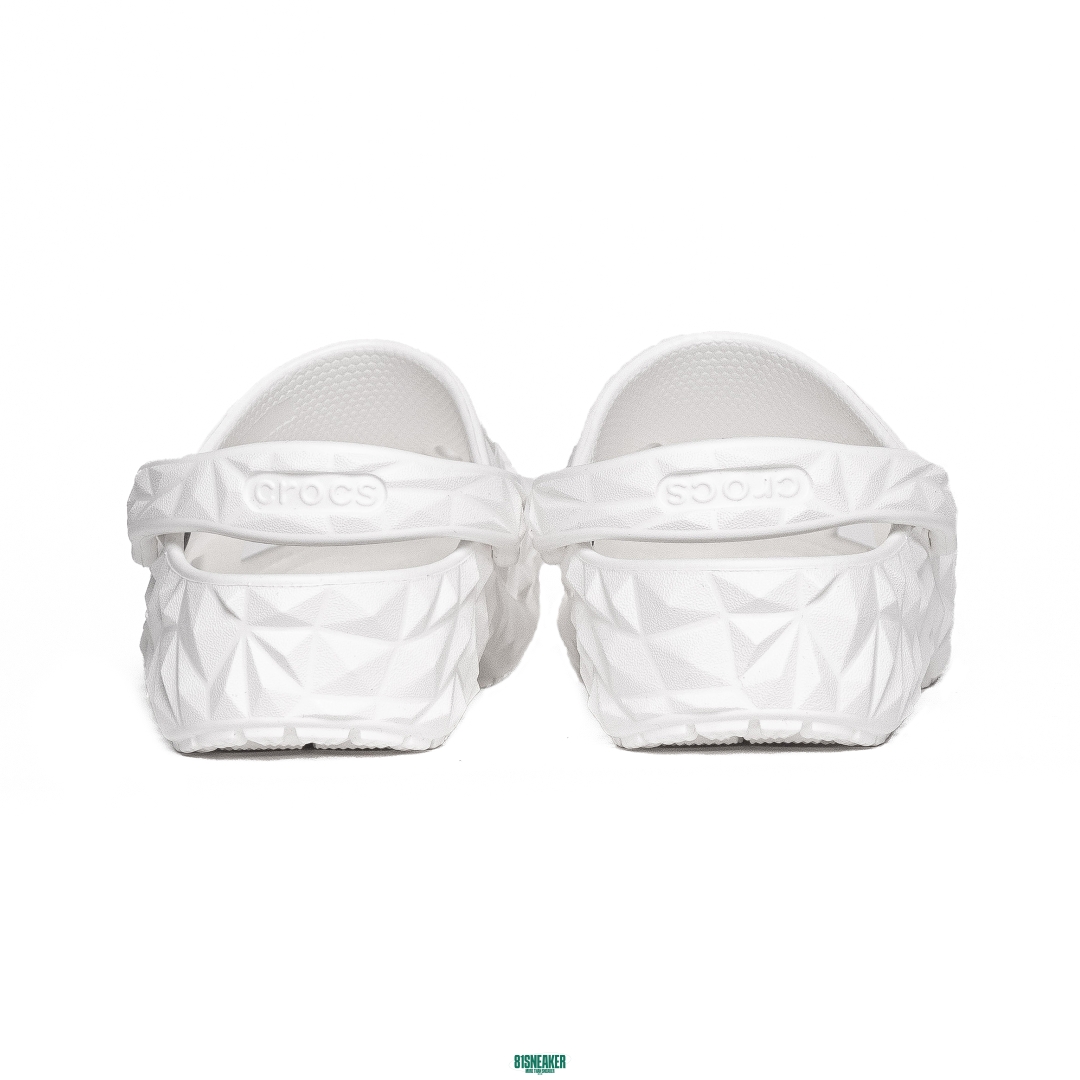 Dép Crocs Geometric Clog White