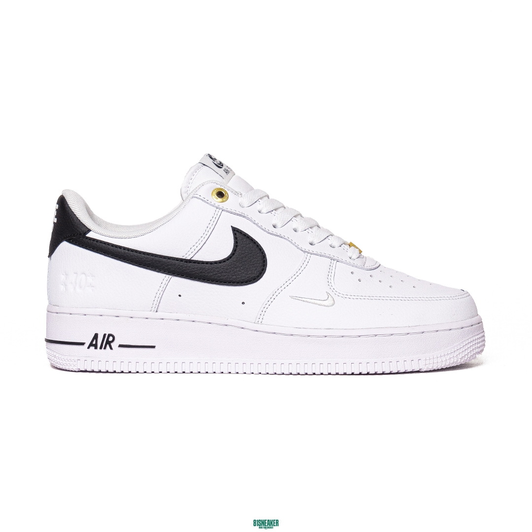 Nike Air Force 1 Low 40th Anniversary White Black - DQ7658-100