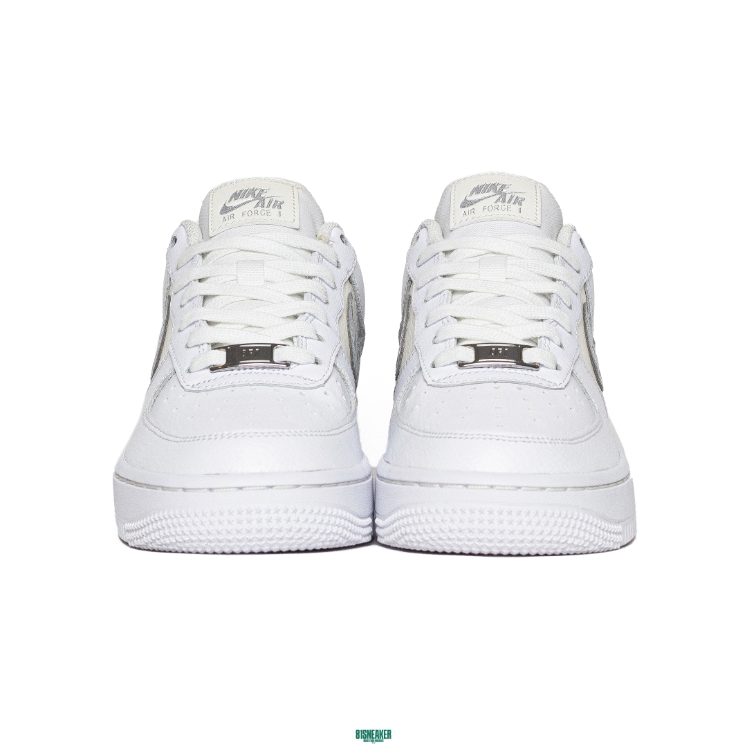 Nike Air Force 1 White Metallic Silver DV2237-100