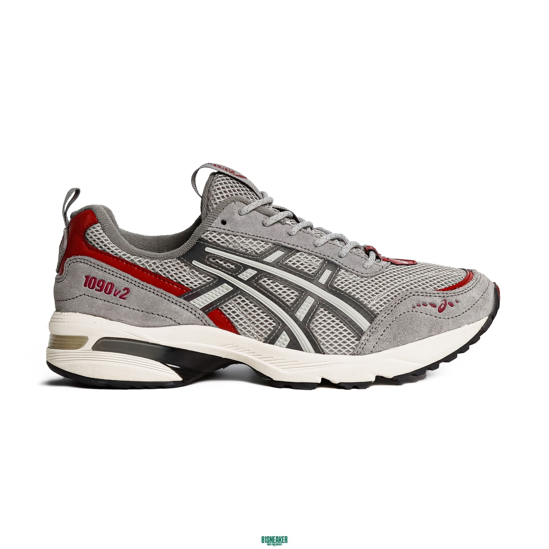 Asics Gel 1090 V2 Oyster Grey Red 1202A383-023
