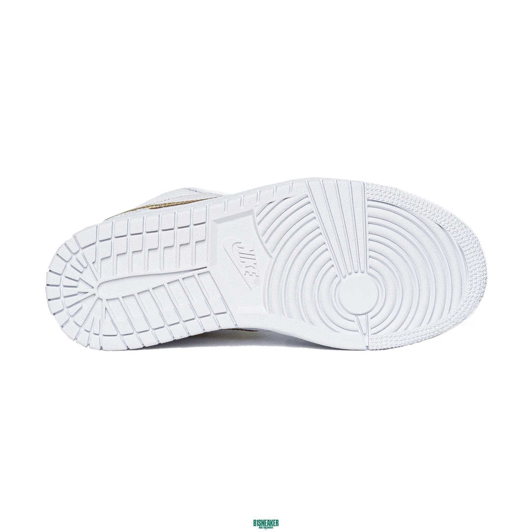 Nike Air Jordan 1 Low White Metallic Gold CZ4776-100