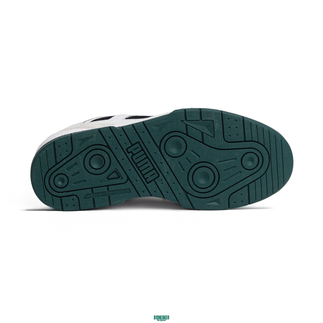 Puma Slipstream Lo Suede White Varsity Green 388634-03