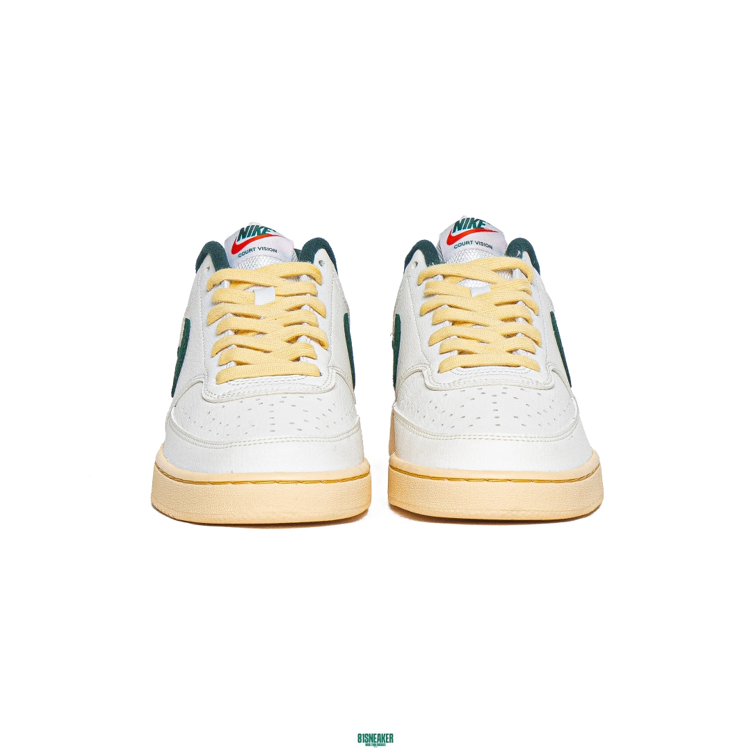 Nike Court Vision Low Sail Pro Green Yellow - FD0320-133