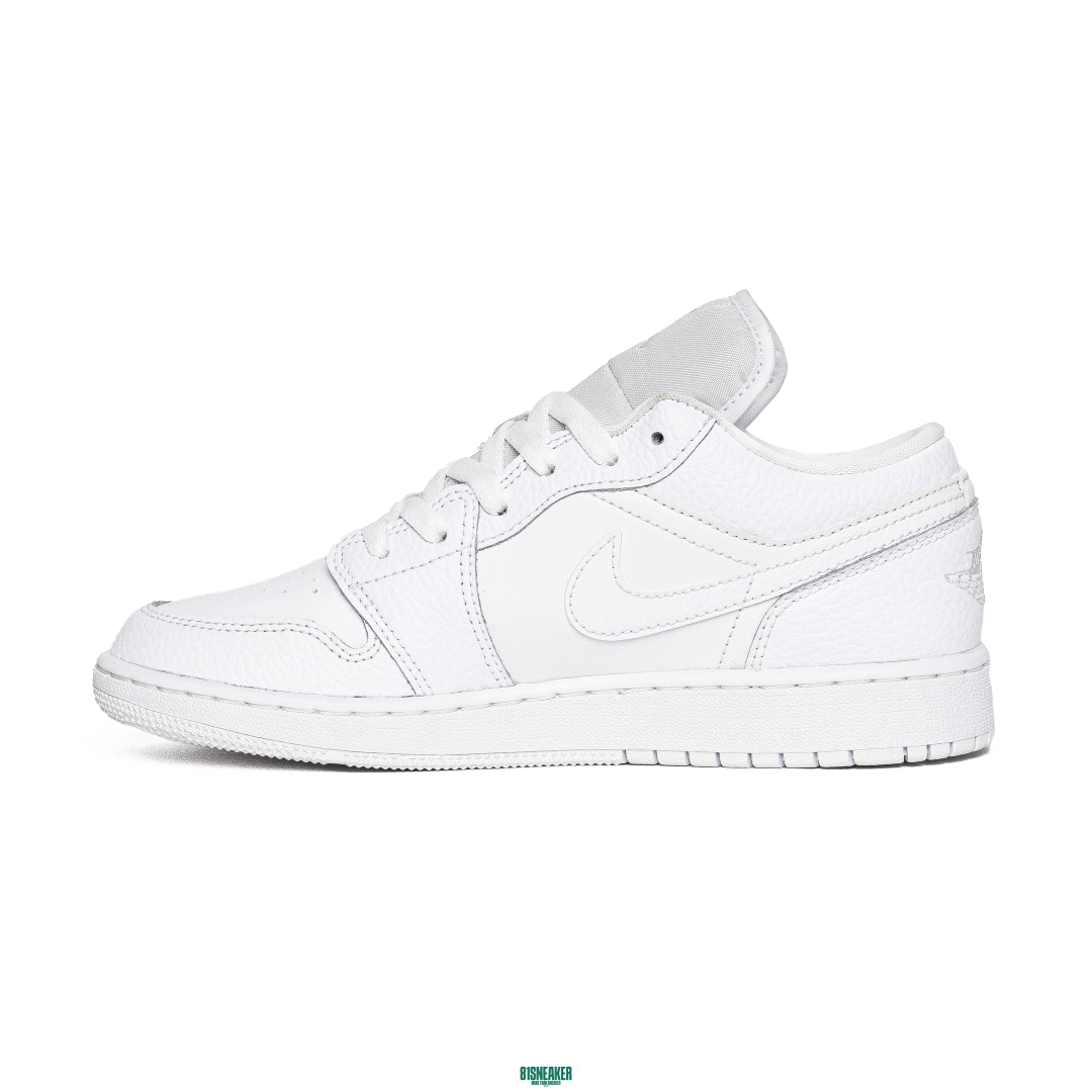 Nike Air Jordan 1 Low Alll White GS 553560 130