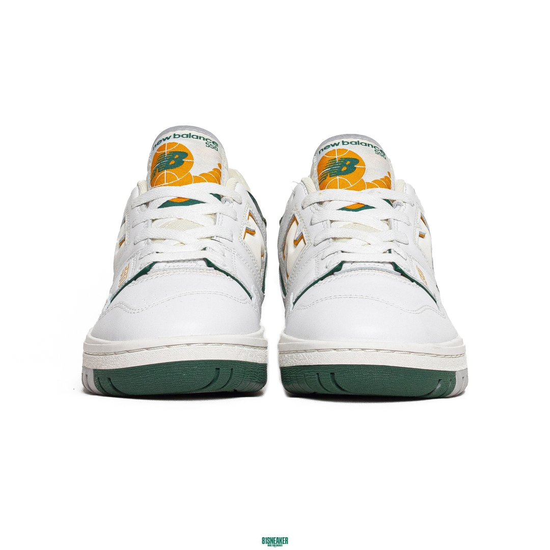 New Balance 550 White Nightwatch Green BB550PWC