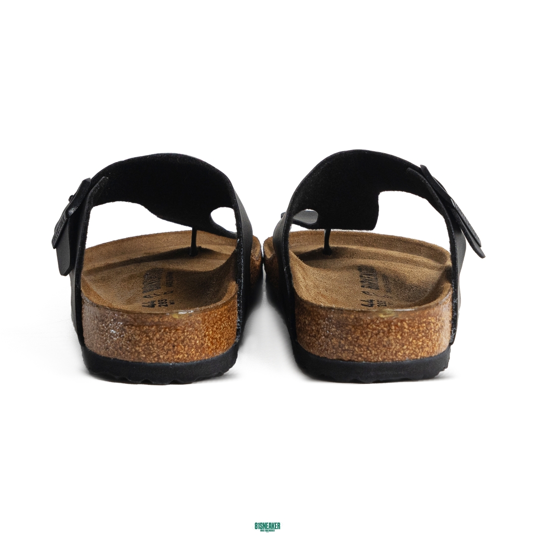 Dép Birkenstock Gizeh Birko Flor ‘Black’ 43691