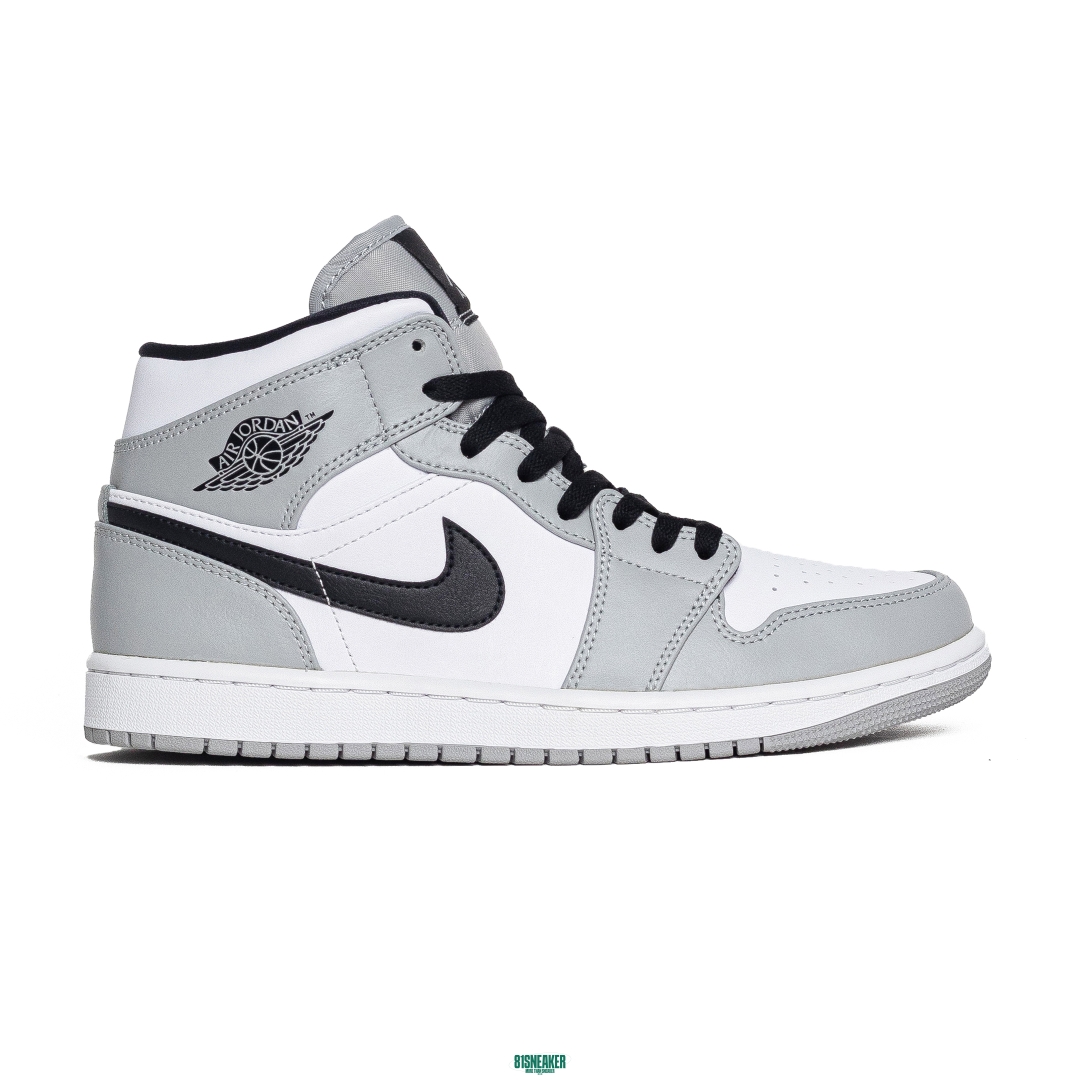 Nike Air Jordan 1 Mid Light Smoke Grey 554724-092