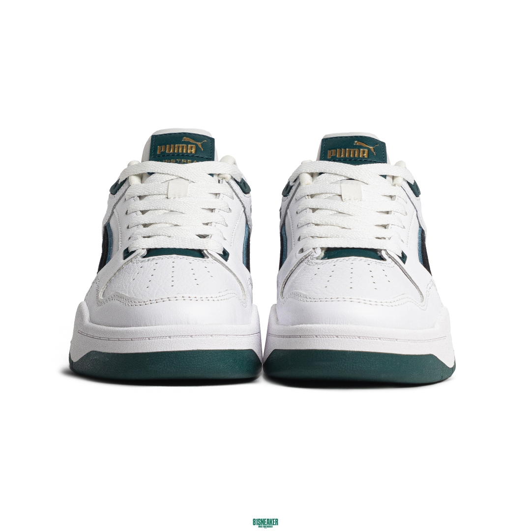 Puma Slipstream Lo Suede White Varsity Green 388634-03