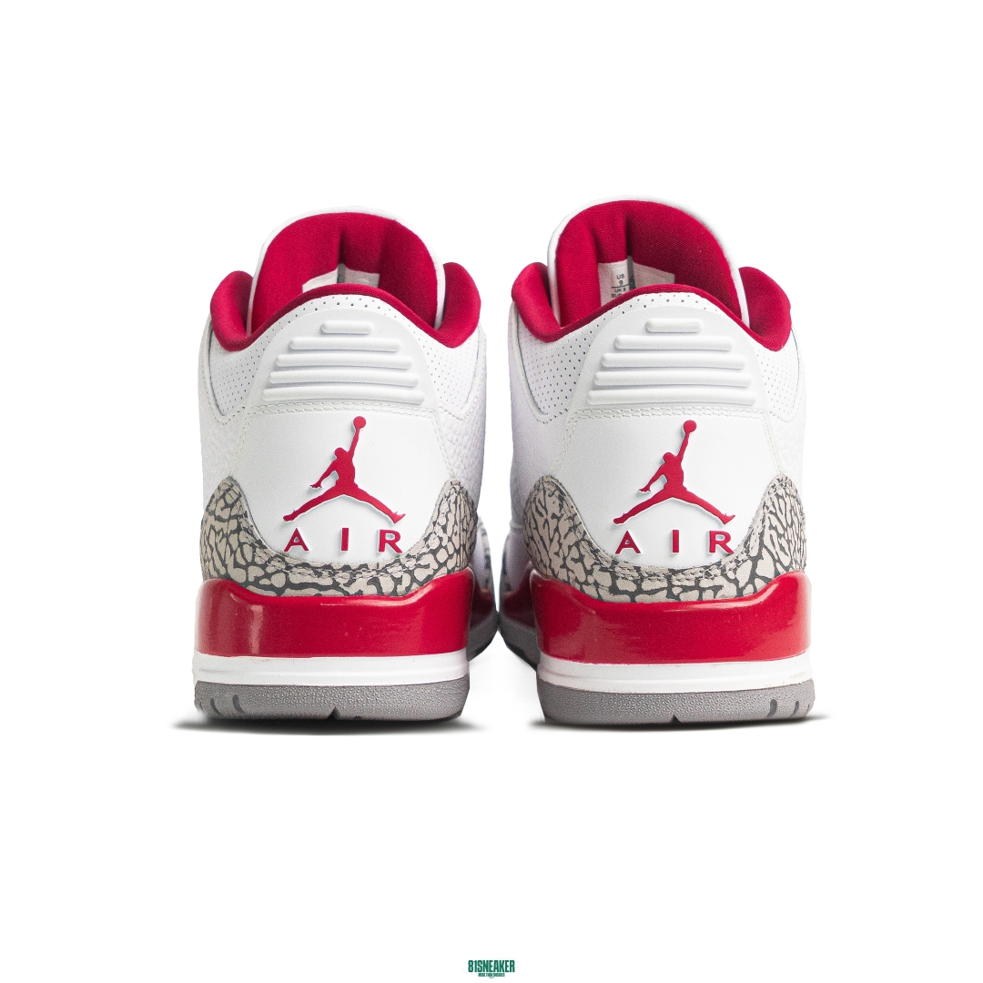 Nike Air Jordan 3 Retro Cardinal Red - 398614-126