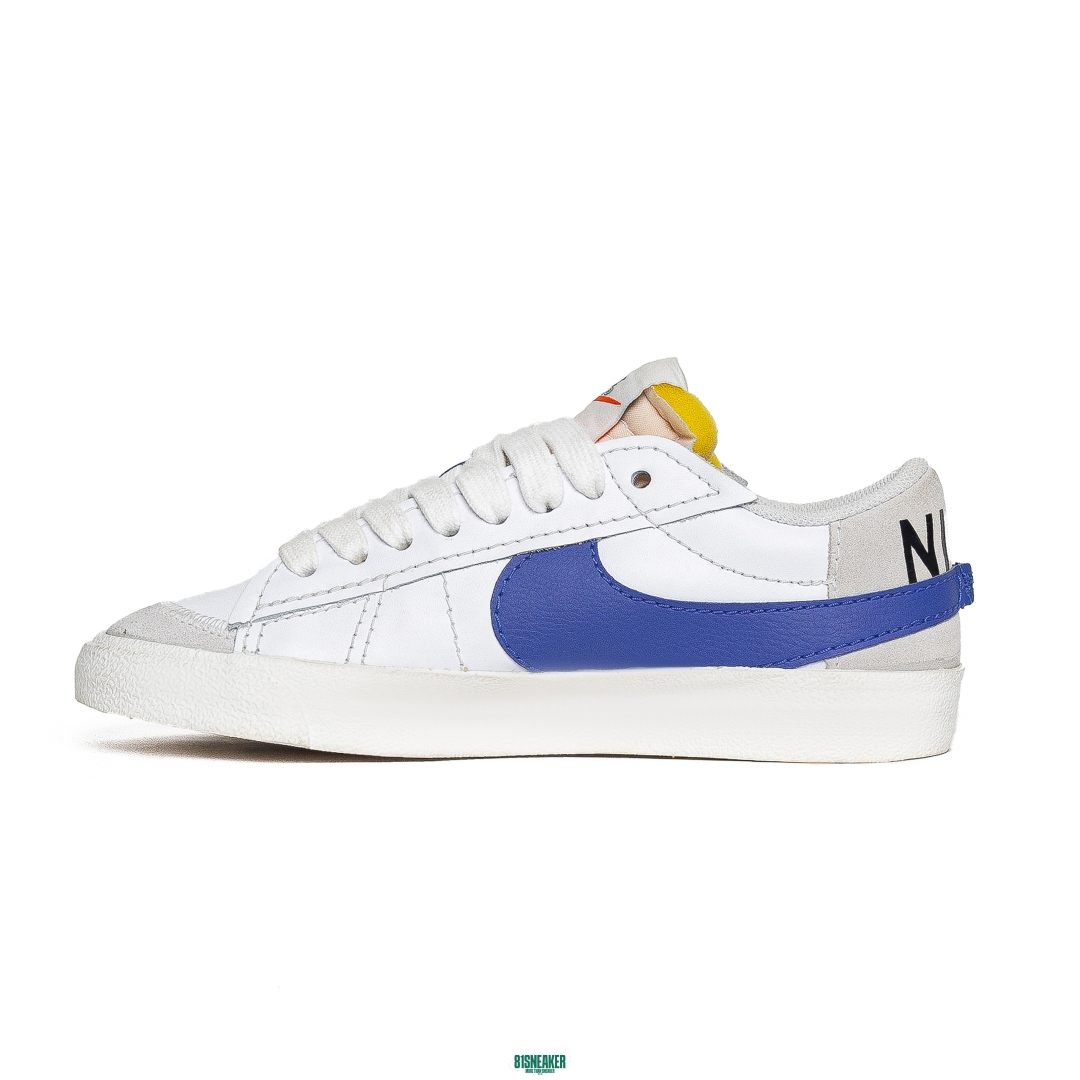 Nike Blazer Jumbo  Low 77 White Old Royal- DQ8768-100