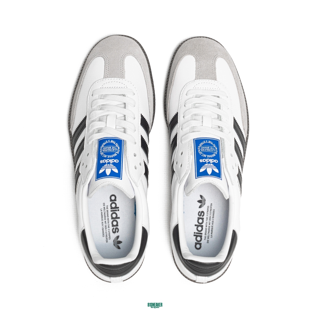 Adidas Samba OG White Black Gum - B75806