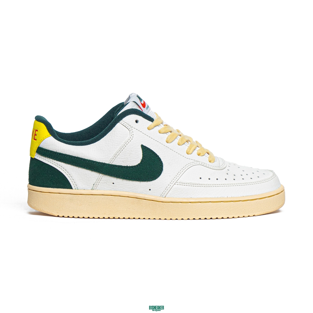 Nike Court Vision Low Sail Pro Green Yellow - FD0320-133