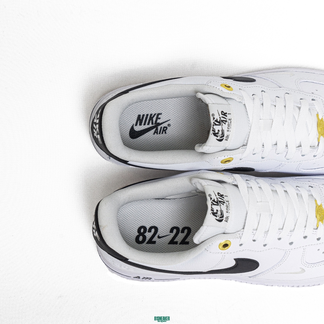 Nike Air Force 1 Low 40th Anniversary White Black - DQ7658-100