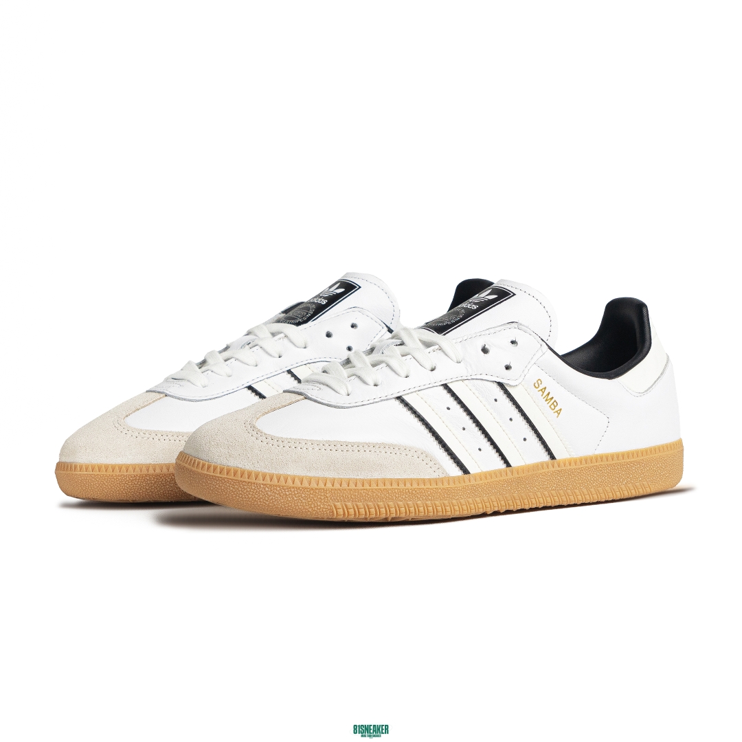 Adidas Samba OG Double White Black Gum IH5585