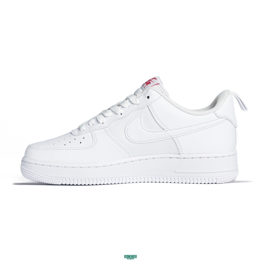 Af1 07 White University Red - FZ7187-100