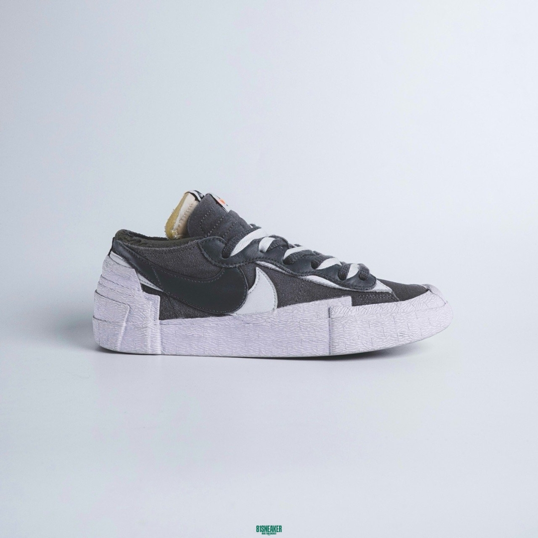 cs1703 - Blazer Low Sacai Grey FB - 42