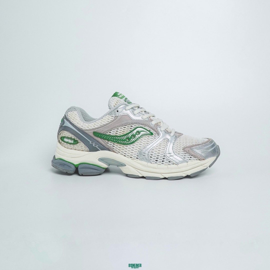 cs3257 - Saucony Triumph 4 Silver Green FB - 42