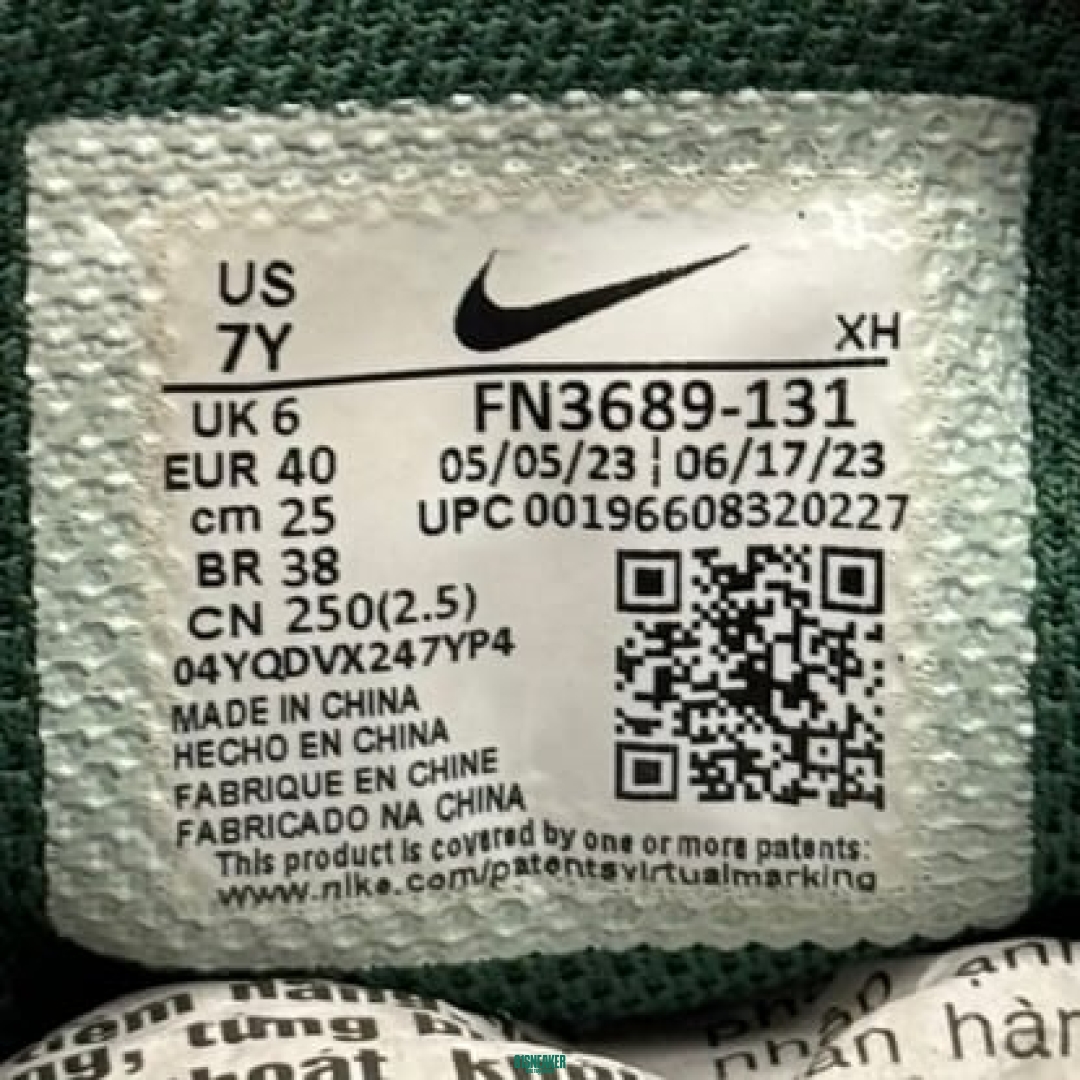 cs3361 - Nike Court Borough Low Green White - 40