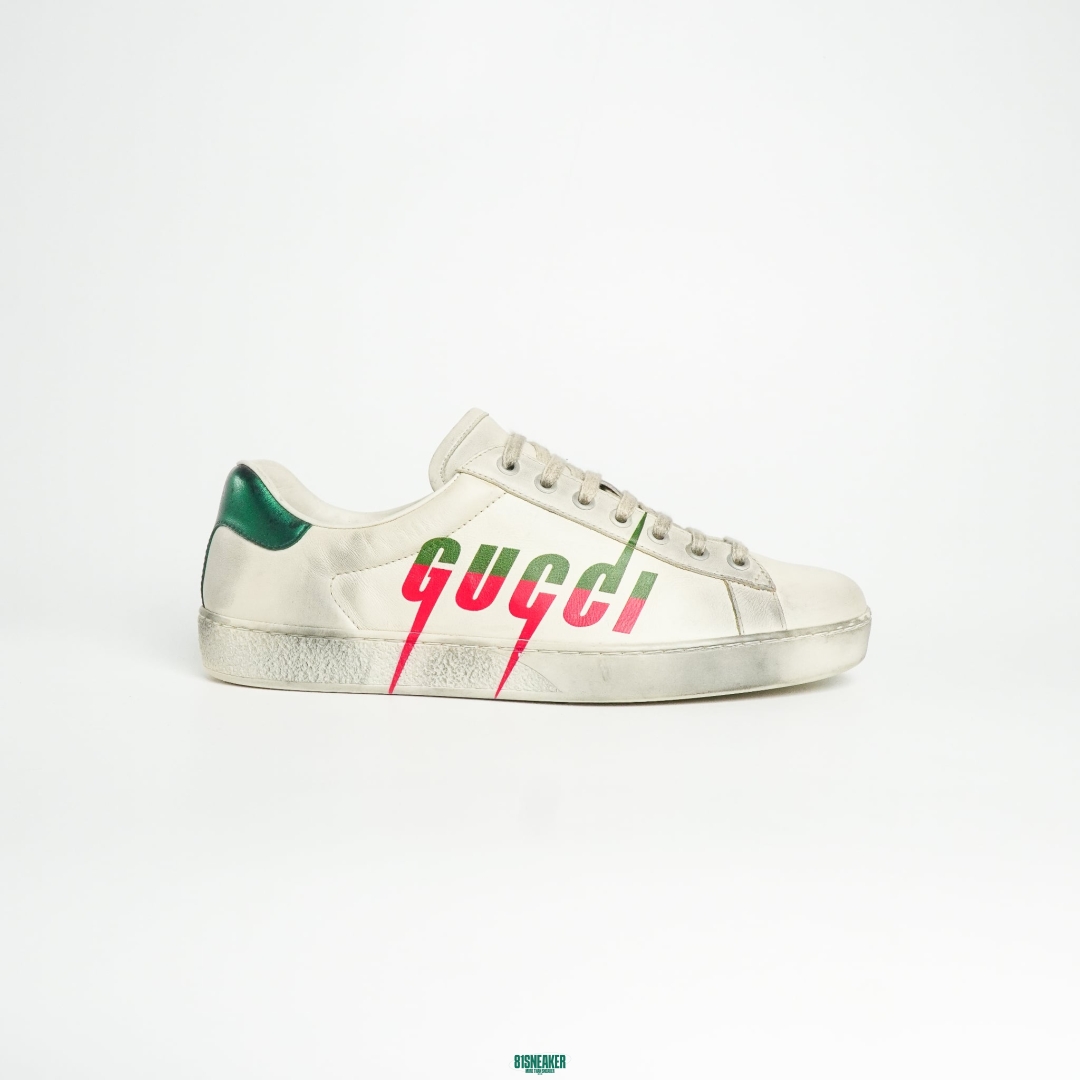 T826CS56 - GUCCI ACE BLADE - 7.5