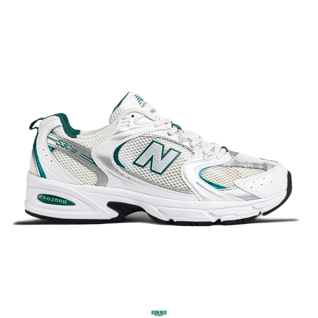 NEW BALANCE 530 METALIC SILVER GREEN MR530AB