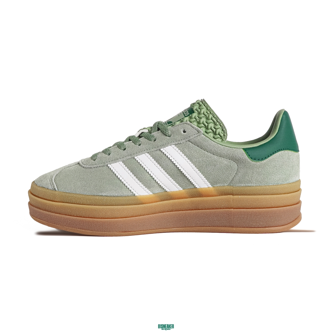 Adidas Gazelle Bold Silver Green - ID6998