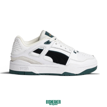 Puma Slipstream Lo Suede White Varsity Green 388634-03