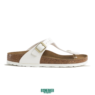 Dép Birkenstock Gizeh Birko Flor ‘White’ 745531