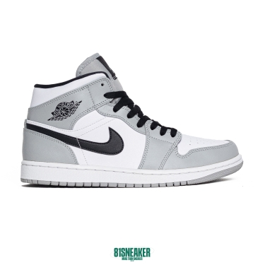 Nike Air Jordan 1 Mid Light Smoke Grey 554724-092