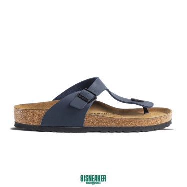 Dép Birkenstock Gizeh Birko Flor ‘Navy’ 0143621