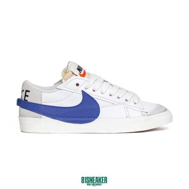 Nike Blazer Jumbo  Low 77 White Old Royal- DQ8768-100