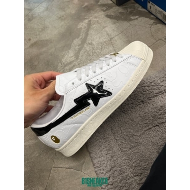 cs3826 - Superstar X Bape White DS FB - 43