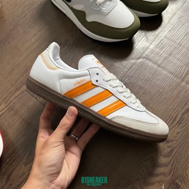 SAMBA WHITE ORANGE DS FB