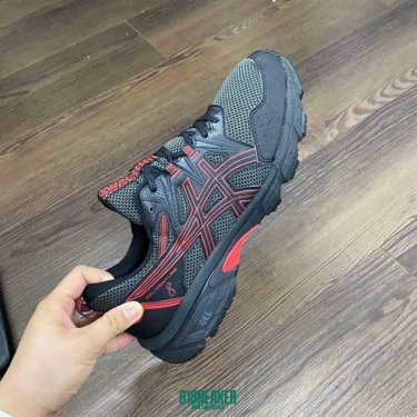 CS2641 - Asics Gel Venture 8 Black Red - 43.5