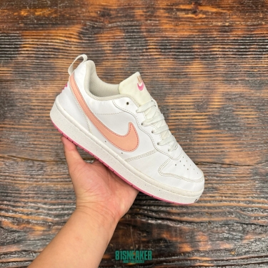 CS4034 - NIKE COURT BOROUGH WHITE PINK - 36,5
