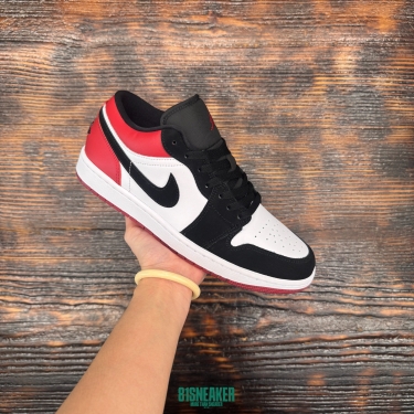JD3182 - 1S LOW BLACK TOE 2025 DS FB - 43