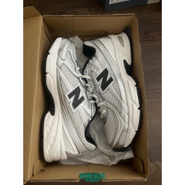 U740NW2 NEWBALANCE 740 WHITE SILVER METALIC NAVY DS