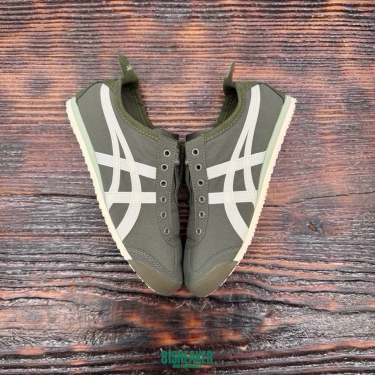 CS4760 - ONITSUKA TIGER MEXICO 66 SLIP ON OLIVE LN FB - 36
