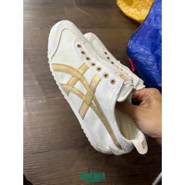 CS4936 - ONITSUKA TIGER MEXICO 66 SLIP ON WHITE YELLOW - 40,5